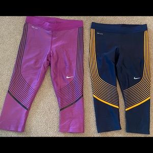 FOR SALE Nike women XS crop leggings, compression